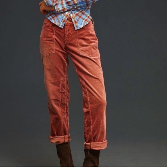 Anthropologie Pilcro The Wanderer Corduroy Pants - Picture 1 of 15